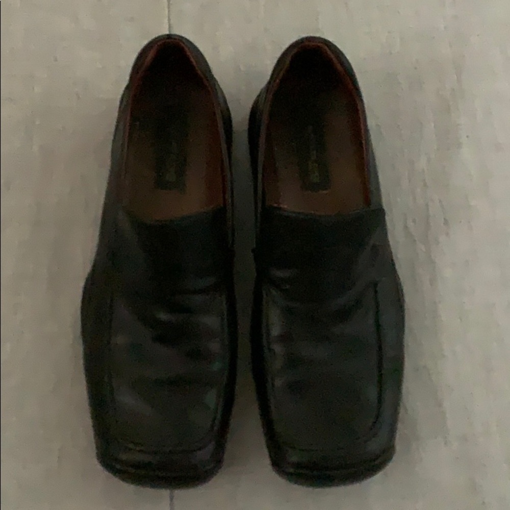 Kenneth Cole Leather Slip-On Driving Loafers